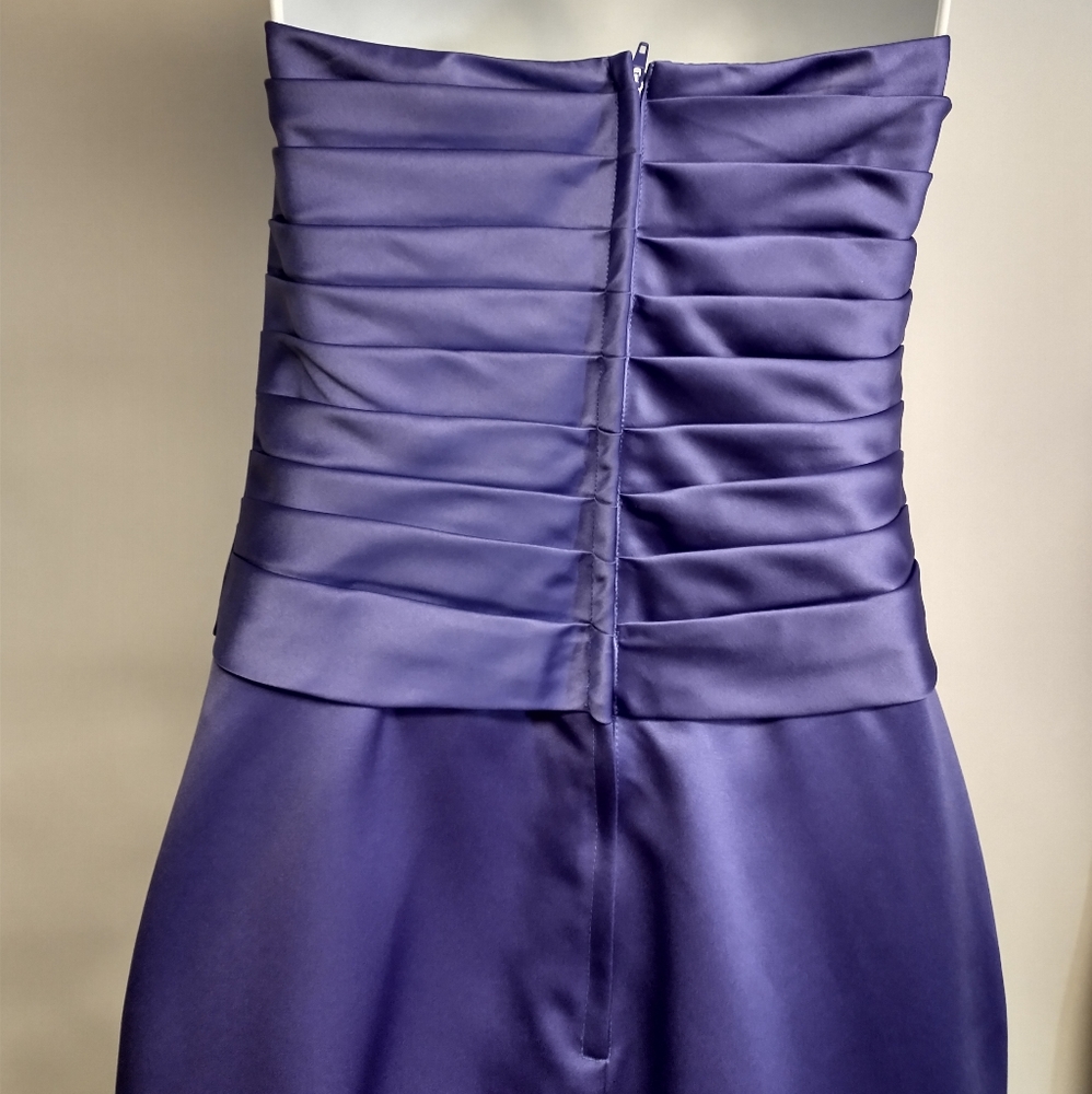 Modern Maids Collection A-line Maxi-Length Prom Wedding Party Dress Size 10 - Picture 4 of 11